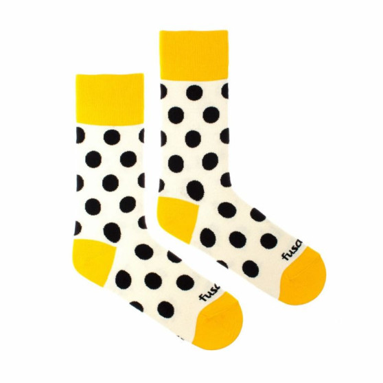 Glückliche Socken Fusakle polka dot poppy (--1087)