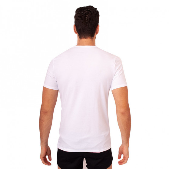 2PACK Herren T-Shirt CK ONE V neck weiß (NB2408A-100)