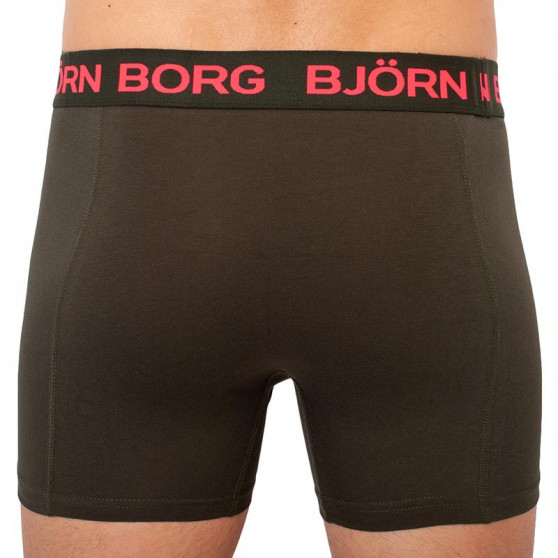 3PACK Herren klassische Boxershorts Bjorn Borg mehrfarbig (2031-1031-72731)