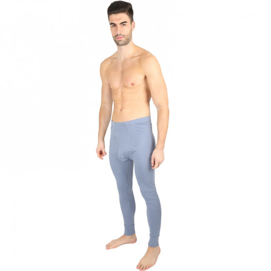 Herren-Unterhosen Gino blau-grau (76001)