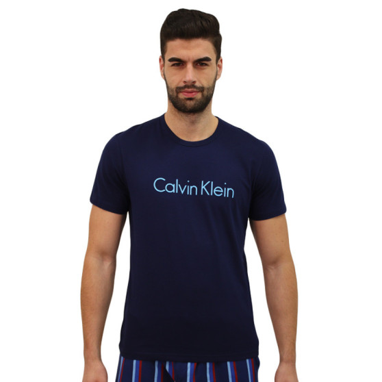 Herren T-Shirt Calvin Klein dunkelblau (NM1129E-DYC)
