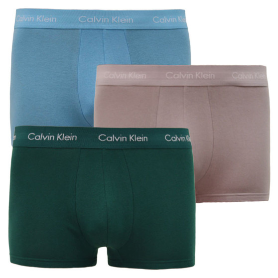 3PACK Herren Klassische Boxershorts Calvin Klein mehrfarbig (U2664G-M9Y)