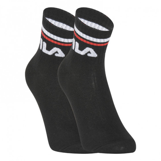 3PACK Socken Fila schwarz (F9398-200)