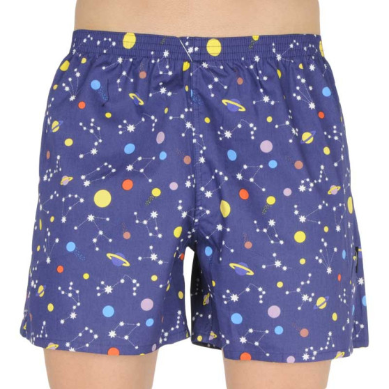 Herren-Home-Shorts mit Taschen Styx planets (D1057)