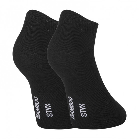 Socken Styx kurz Bambus schwarz (HBN960)