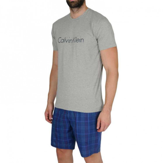 Herren Schlafanzug Calvin Klein mehrfarbig (NM1746E-JVV)