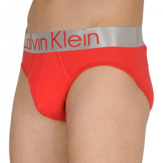 3PACK Herren Slips Calvin Klein mehrfarbig (NB2452A-KHX)