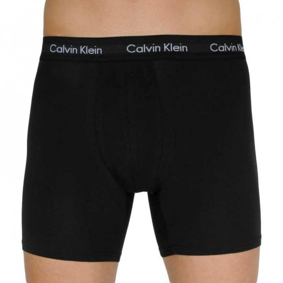 3PACK Herren Klassische Boxershorts Calvin Klein schwarz (NB1770A-M9Z)