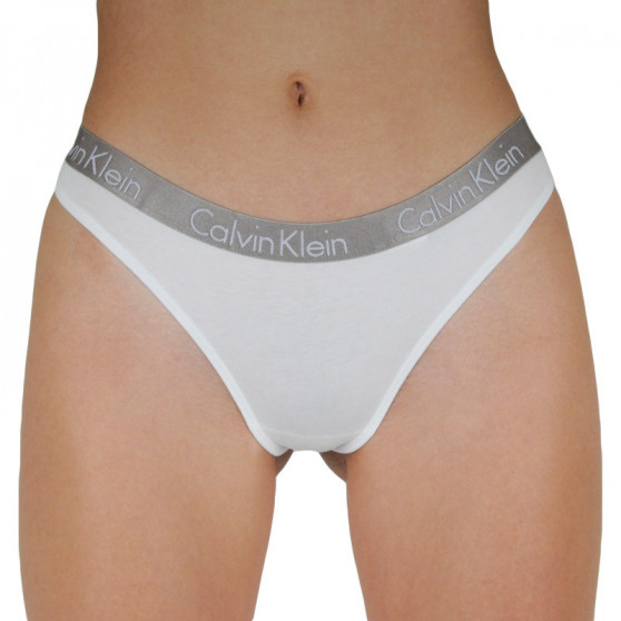 3PACK Damen Tangas Calvin Klein mehrfarbig (QD3560E-T7W)