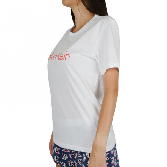 Damen T-Shirt Calvin Klein weiß (QS6105E-SWI)