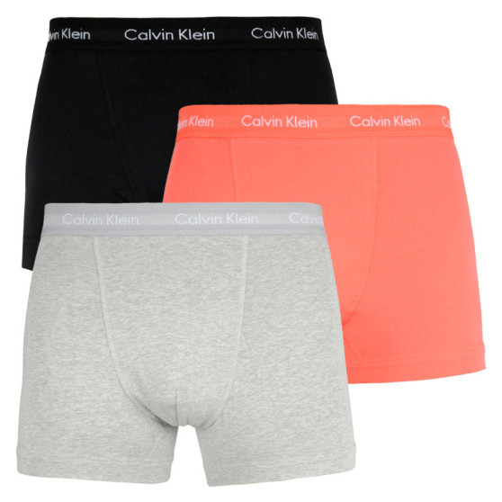 3PACK Herren Klassische Boxershorts Calvin Klein mehrfarbig (U2662G-P1X)