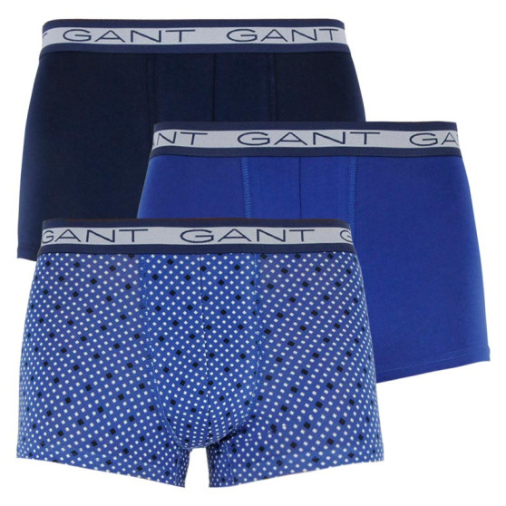 3PACKHerren Klassische Boxershorts Gant blau (902113253-436)
