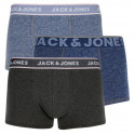 3PACK Herren Klassische Boxershorts Jack and Jones mehrfarbig (12168858)