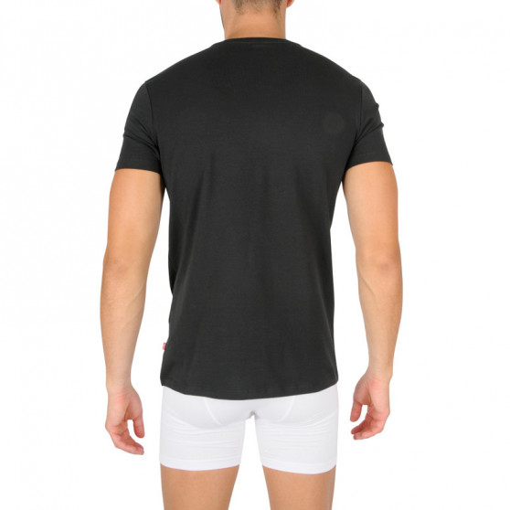 2PACK Herren-T-Shirt Levis Rundhalsausschnitt schwarz (905055001 884)