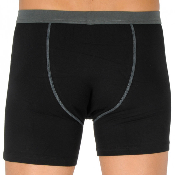 Herren Klassische Boxershorts Gino schwarz (74071)