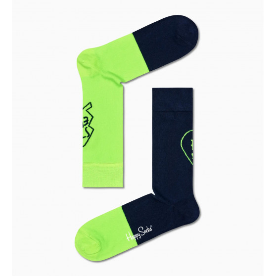 2PACK Socken Happy Socks Bestie Socken Geschenkset (XBES02-6500)