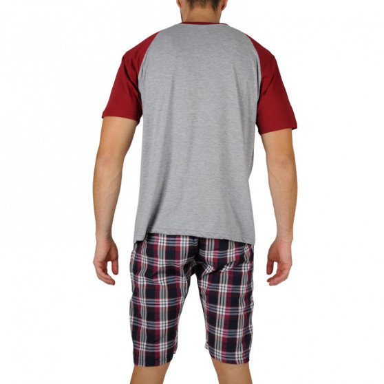 Herren-Schlafanzug L&L Baseball mehrfarbig (2165)