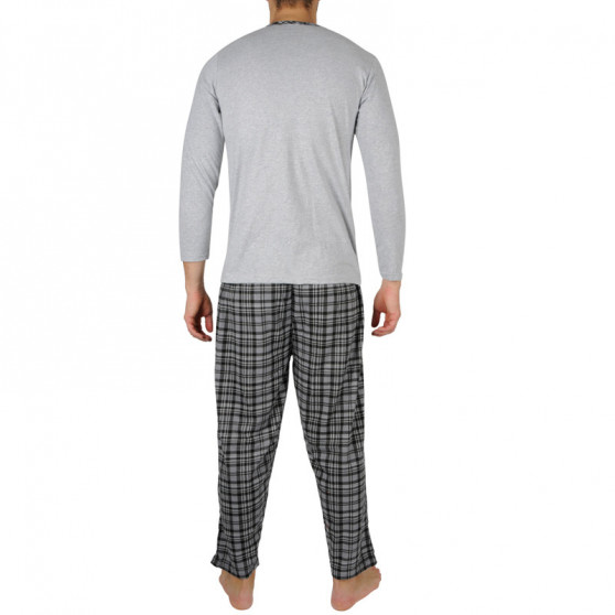 Schlafanzug für Männer La Penna hellgrau (LAP-K-18014)
