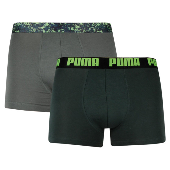 2PACK Herren Klassische Boxershorts Puma khaki (701202499 004)