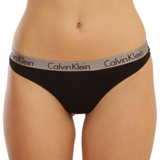 3PACK Damen Tangas Calvin Klein mehrfarbig (QD3560E-W4Y)