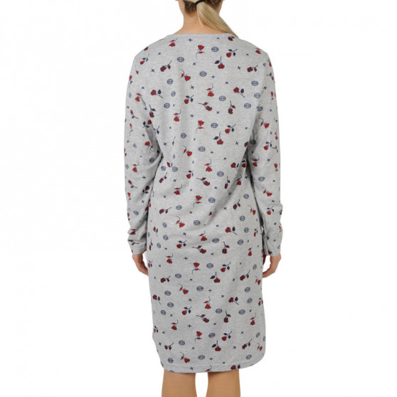 Damen Nachthemd La Penna grau (LAP-K-13012)