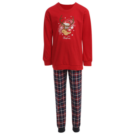 Mädchen-Schlafanzug Cornette Young Reindeer mehrfarbig (592/130)