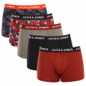 5PACK Herren Klassische Boxershorts Jack and Jones mehrfarbig (12192796 - navy blazer)