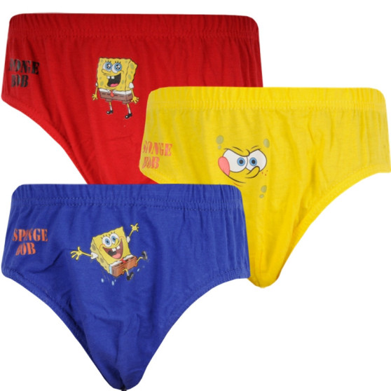 3PACK Jungen-Slips E plus M Spongebob mehrfarbig (SB-A)