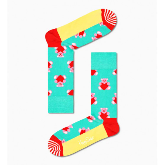 3PACK Socken Happy Socks Ich liebe dich Geschenkbox (XLOS08-4300)