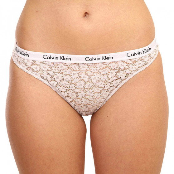 3PACK Brazil-Slips für Damen Calvin Klein mehrfarbig (QD3925E-W5F)