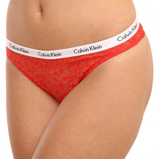 3PACK Brazil-Slips für Damen Calvin Klein mehrfarbig (QD3925E-W5F)