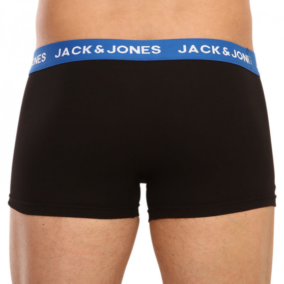 5PACK Herren Klassische Boxershorts Jack and Jones schwarz (12142342 - blue/black)