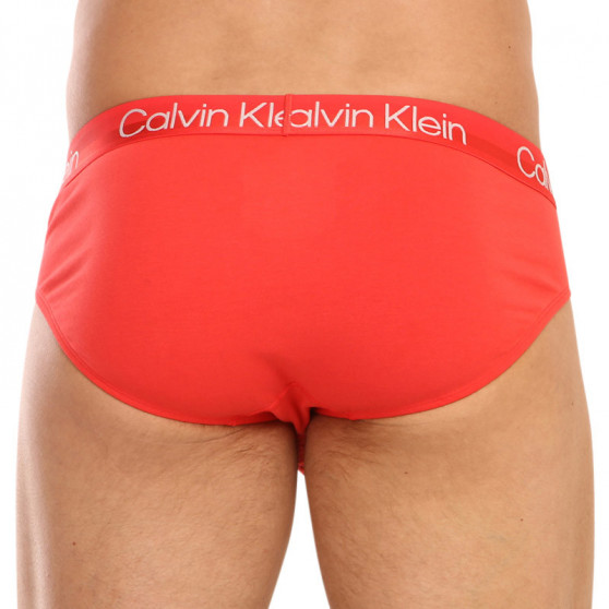 3PACK Herren Slips Calvin Klein mehrfarbig (NB2969A-XYE)