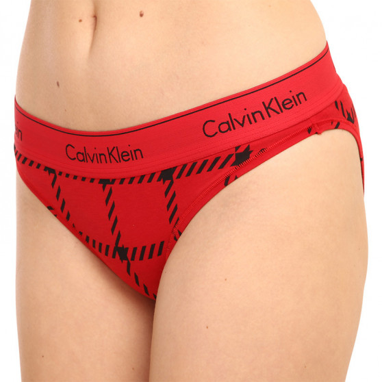 Damen Slips Calvin Klein rot (QF6862E-VGM)