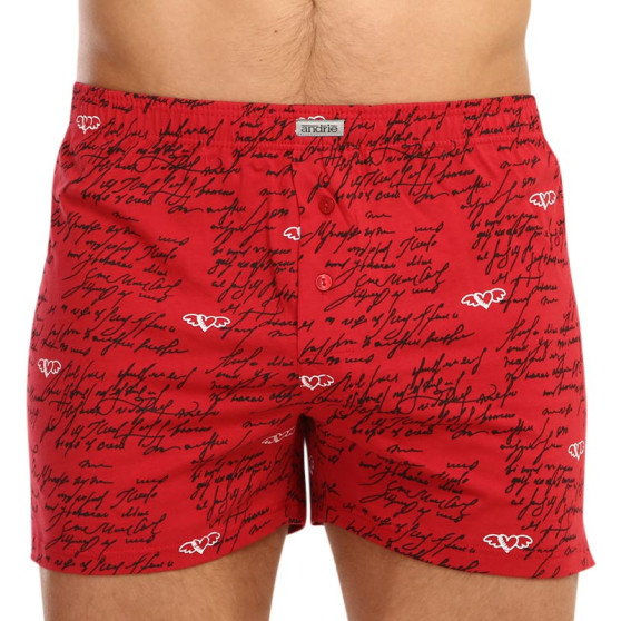 Herren Boxershorts Andrie rot (PS 5544 A)