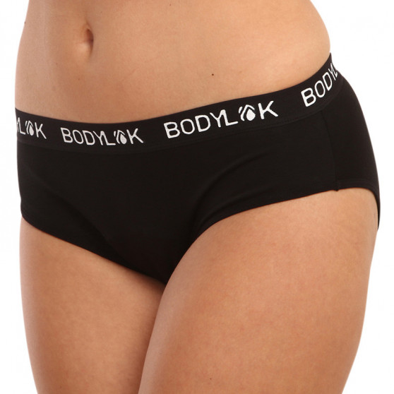 Menstruationsslips für Damen Bodylok Bambus schwarz (BD2229)