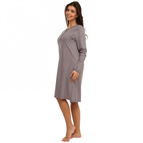 Damen Nachthemd La Penna grau (LAP-K-13016)