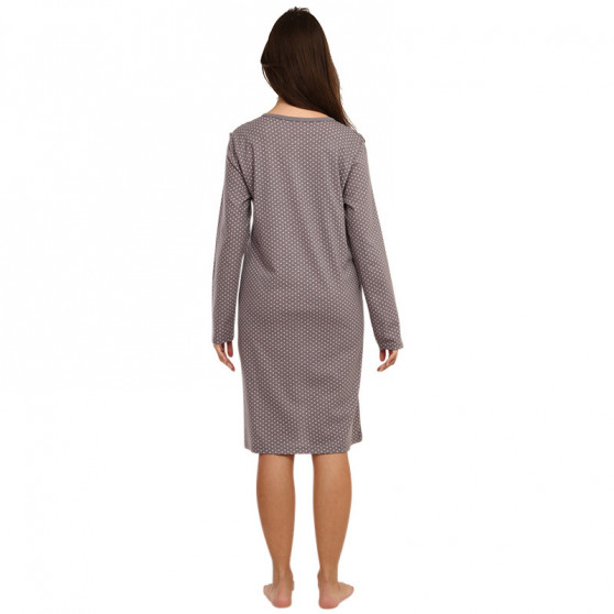 Damen Nachthemd La Penna grau (LAP-K-13016)
