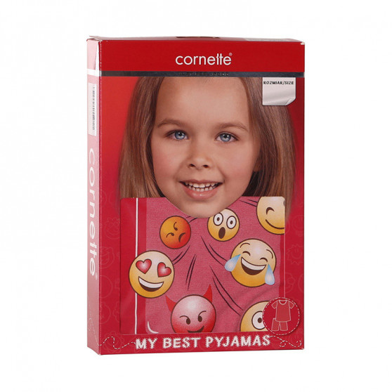 Mädchen Pyjama Cornette Emoticons (787/64)