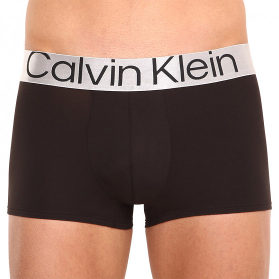 3PACK Herren klassische Boxershorts Calvin Klein schwarz (NB3074A-7V1)