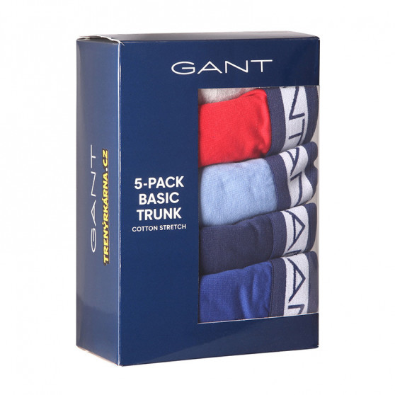 5PACK Herren Klassische Boxershorts Gant mehrfarbig (902035553-094)