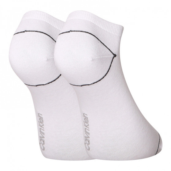 2PACK Socken Calvin Klein kurz weiß (701218779 002)