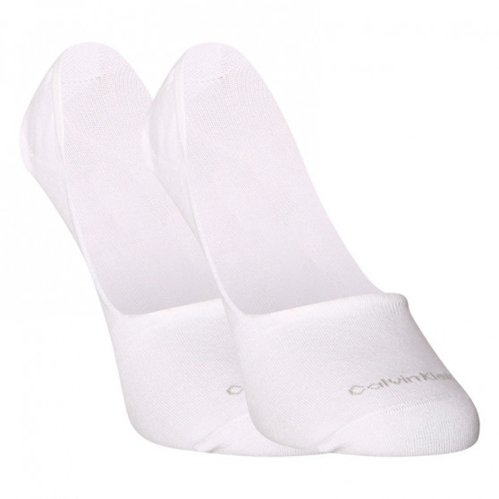 2PACK Socken Calvin Klein extra kurz weiß (701218708 002)