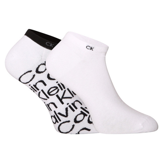 2PACK Socken Calvin Klein kurz weiß (701218714 002)