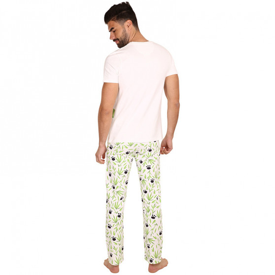 Lustige Pyjamas für Männer Dedoles Bambus-Panda (D-M-SW-MP-C-C-1443)