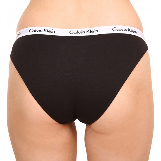 3PACK Damen Slips Calvin Klein Übergröße mehrfarbig (QD3801E-1CX)