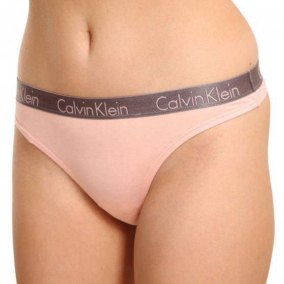 3PACK Damen Tangas Calvin Klein mehrfarbig (QD3560E-1CZ)