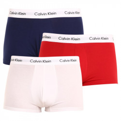 3PACK Herren klassische Boxershorts Calvin Klein mehrfarbig (U2664G-I03)