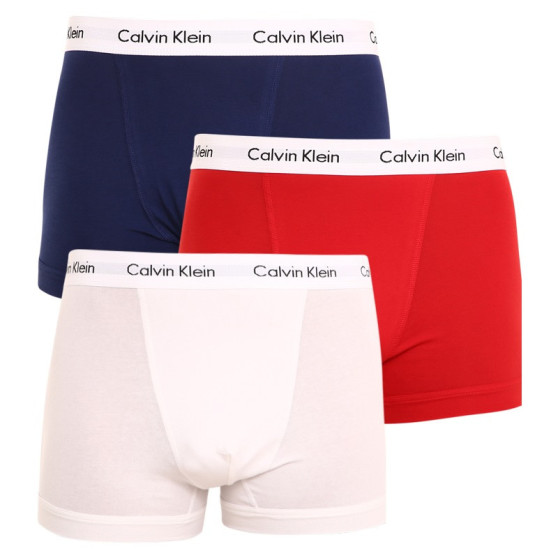3PACK Herren klassische Boxershorts Calvin Klein mehrfarbig (U2662G-i03)