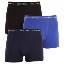 3PACK Herren klassische Boxershorts Calvin Klein mehrfarbig (U2662G-4KU)